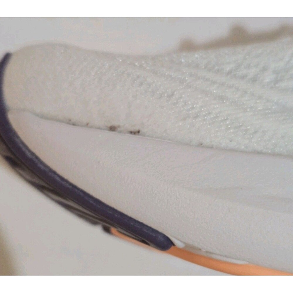 Brooks Women’s Revel 9 Run/Walk Shoes Beautiful White/Peach Size 7 New - Picture 7 of 9